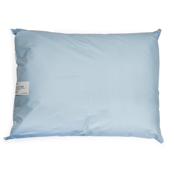 McKesson Bed Pillow 20 X 26 Inch Blue Reusable, 41-2026-BXF - Case of 12