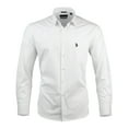 thumbnail image 5 of U.S. Polo Assn. Mens Dress Shirt Regular Fit Long Sleeve Button Down, 5 of 7