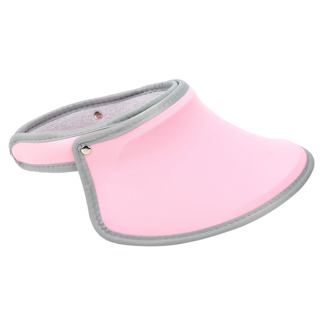 Chapeau de Soleil de Golf, Léger Élastique Protection UV Rotation à 360 Réglable Chapeau de Golf Ajustable, Portable pour Femmes Jouer Golf Filles Activités de Plein Air Violet Pâle, Rose Pâle