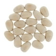 thumbnail image 2 of 20x Nuevos Huevos de de Madera Naturales Sin Terminar para Decorar Artes de Pascua DIY, 2 of 9