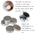 thumbnail image 2 of AirSMall 24pcs Aluminum Tin Jars Mini Screw Top Metal Cans Sample Storage Containers Refillable Travel Bottles for Cosmetic Crafts Ointment, 30ml+60ml, 2 of 6