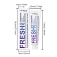 thumbnail image 5 of FRESH Whitening Toothpaste, Purple Whitening Toothpaste, Passion Fruit Flavor, Fluoride-Free for Healthy Enamel & Fresh Breath, 5 of 5