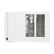LG 7,600 BTU 115V Window-Mounted Air Conditioner with 3,850 BTU Supplemental Heat Function, LW8023HR