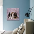 thumbnail image 2 of Cavalier King Charles Spaniel Dog Three in Line, Animals Unframed Photographic Print Wall Art Sold by ArtCom, 2 of 4