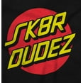 thumbnail image 2 of SK8R Dudez Skateboarding Slang Men's Big & Tall Graphic Zip Up Hoodie Brisco Brands 5X, 2 of 5
