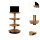 thumbnail image 2 of Organizador giratorio para guardar joyas, colgador de collares, soporte para pulseras, soporte para anillos, joyería, tocador., 2 of 9
