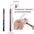 thumbnail image 4 of Juego de 6 uds de lápices delineadores de ojos con purpurina, delineador de ojos en Gel colorido, lápiz de sombra de ojos ahumado para mujer, resistente al agua sin manchas, 4 of 6