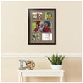 thumbnail image 2 of ArtToFrames Collage Photo Picture Frame with 1 - 8x14 and 2 - 5x7, 5x5" Openings, Framed in Black with Sandpiper and Black Mats (CDM-3926-310), 2 of 8