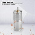thumbnail image 6 of 3X 25GA-370 DC 12V Mini Box Motor Speed Reduction Geared Motor for Electronic Lock(300RPM), 6 of 8