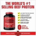 thumbnail image 5 of MuscleMeds CARNIVOR Beef Protein Isolate Powder, Muscle Building, Recovery, Lactose Free, Sugar Free, Fat Free, 23g Protein, Halal Certified, Chocolate, 56 Servings, 5 of 7