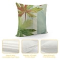 thumbnail image 4 of Qinduosi Blue Green Tropical Pillow Covers of Summer Palm Monstera Leaf Outdoor Decorative Throw Pillows Farmhouse Botanical Pillowcases Cushion Case Decor for Home Sofa Couch Bed White, 4 of 5