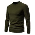 thumbnail image 2 of Chandail-Over Mode Automne Hiver pour Hommes, Design Patch, Coupe Régulière, Confortable, Chaud, Élégant, Décontracté, 2 of 7