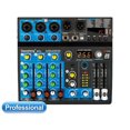 thumbnail image 3 of 5 Channel USB Mixer  DJ Sound Controller Mini Mixer Professional  Portable Sound Mixing Console With 256 DSP ,Smart Fader, 3 of 7