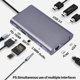 thumbnail image 5 of Xihbxyly Venta de Liquidación Estación de Acoplamiento Usb C 10 En 1, 1 Puerto 4K, 1 Vga 1080P, 3 Puertos Usb 3.0, Pd 65 W, Puerto Aux 3,5 Mm, Puerto Gigabit Ethernet y Tarjetas, 5 of 7
