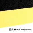 thumbnail image 5 of 5x Aplicador de espuma curva Yashi para lavado de neumáticos de automóviles Negro y amarillo, 5 of 5