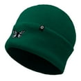 thumbnail image 5 of Dalix Butterfly Embroidered Beanie Insect Warm Winter Knit Hat for Women in Green, 5 of 5