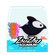 ZhuZhu Aquarium Motorized Fish Toy – Flip the Orca - No Water, No Mess, All Fun