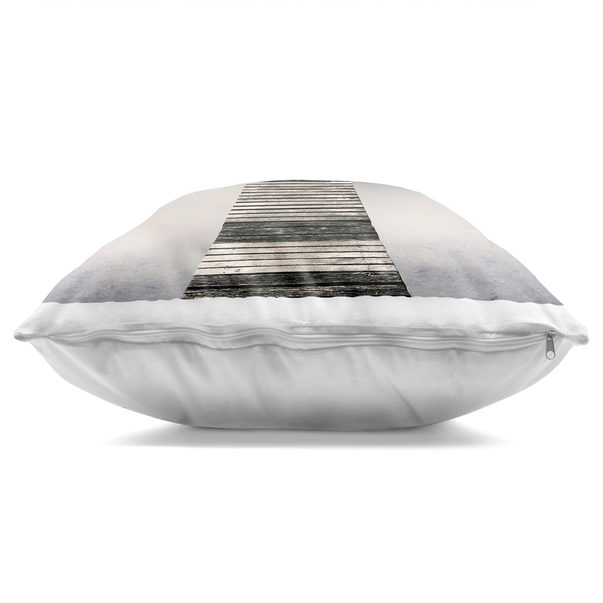 Stupell Industries Calm Reflective Waters & Mountains Decorative Printed Throw Pillow, design by Irene Weisz, 18 x 7 x 18