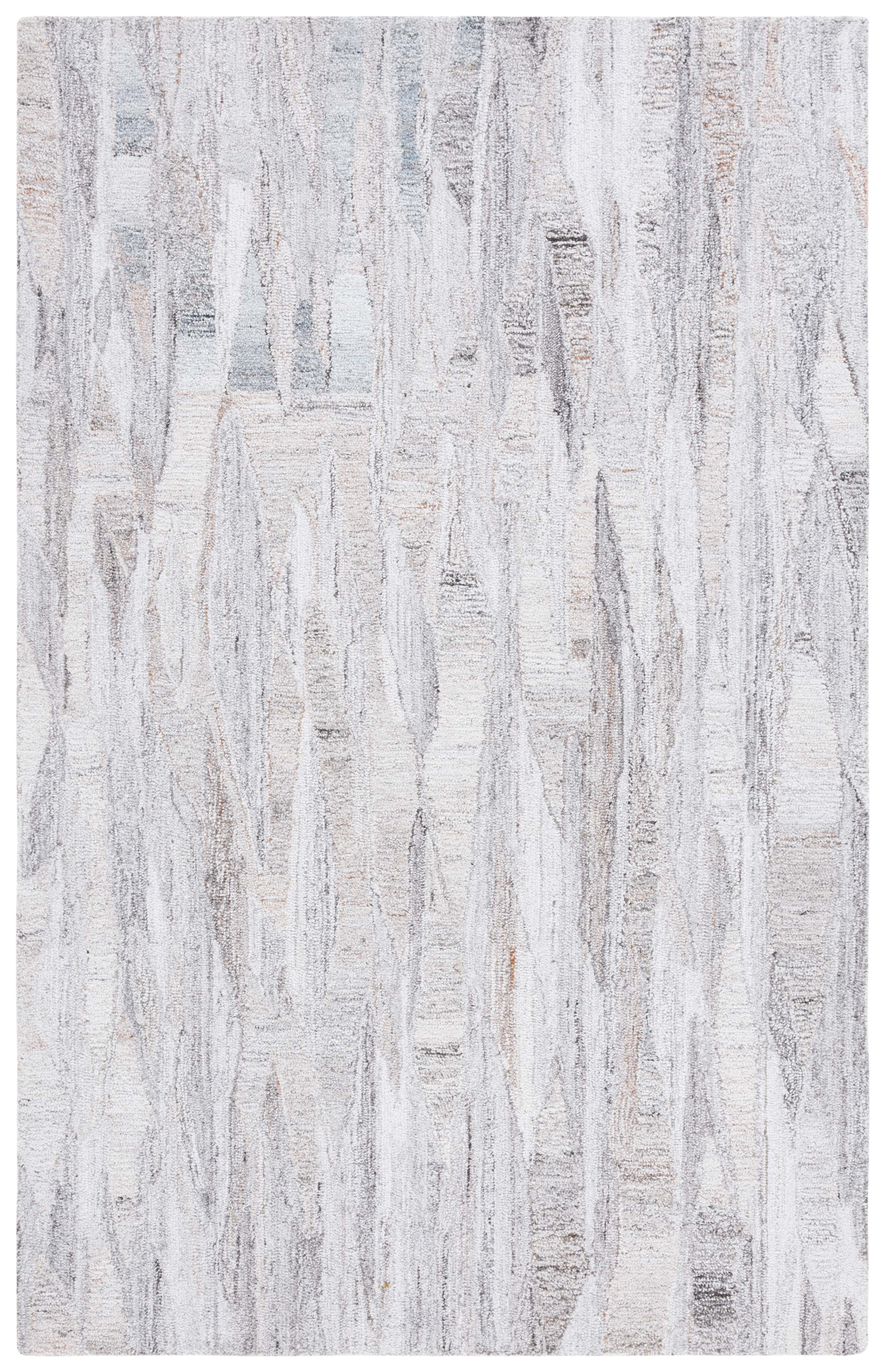 SAFAVIEH Abstract Selina Abstract Area Rug, Beige/Brown, 6' x 9'