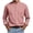 Pink-1, variant on Mens Casual Wrinkle Free Dress Shirts Long Sleeve Button Down Banded Collar Shirts Big and Tall Solid Shirt with Pocket
