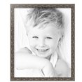 thumbnail image 2 of ArtToFrames 19" x 23" Silver Picture Frame, 19x23 inch Silver Wood Poster Frame (WOM-4993), Pack, 2 of 7