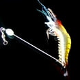 thumbnail image 4 of de 5 cebos para camarones, Kit de Señuelos de Pesca, señuelos blandos, cebo de pesca luminoso de plástico con anzuelos, aparejos de pesca de lub, 4 of 8