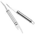 thumbnail image 3 of Gymnture 2Pcs Stainless Steel Shrimp Peeler & Fish Scale Cleaner Set for Seafood Kitchen, 3 of 10