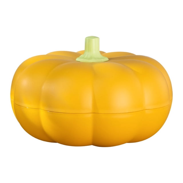 Support à Collation Citrouille, Support de Bol à Collation Citrouille à Double Couche pour Fête d'Halloween