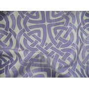Robert Allen Beacon Hill Fabric Pleated Iris Lilac Upholstery Drapery JJ28