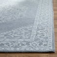 thumbnail image 2 of SAFAVIEH Micro-Loop Jeremy Floral Bordered Runner Rug, Grey, 2'3" x 7', 2 of 6