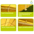 thumbnail image 4 of Carpa Toldo Uso Rudo 6x3 Para Autos Negocios Fiestas Onof Arena, 4 of 9