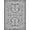 Black, Pattern 1, variant on ODIKA 4' x 6' Machine Washable Non-Slip Area Rug, Middle Eastern Lattice High Traffic Rug, Beige, 375159