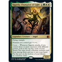 MtG Innistrad: Midnight Hunt Mythic Rare Sigarda, Champion of Light #240