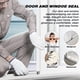 thumbnail image 2 of Sello impermeable para puertas Vannesse, 5 m, espuma en forma de cuña, 2 of 8