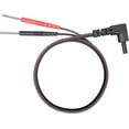 thumbnail image 5 of Cables conductores iStim de 45" de repuesto para electrodos TENS/EMS/IF con almohadillas y conectores de ∅2 mm (4 unidades), 5 of 5