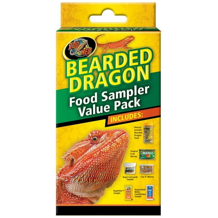 Zoo Med Bearded Dragon Food Sample Value Pack