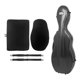 thumbnail image 5 of Estuche de viaje para violín 4/4, bolsa de transporte, estuche rígido profesional para violín, con correas para accesorios de instrumentos musicales negro Hugo Estuche de violin, 5 of 10