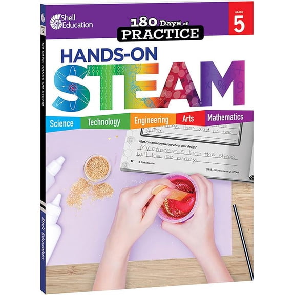 180 Daysâ„¢: Hands-On STEAM: Grade 5 (Paperback)