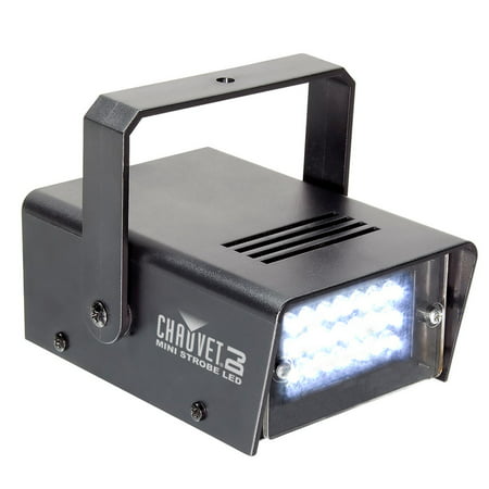 CHAUVET DJ CH730 LED Adjustable 1-12 Flash/Sec Mini Strobe Club Light (Best Cheap Strobe Light)