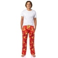 thumbnail image 3 of Pokemon Mens Charmander AOP Fire Type Adjustable Waistband Sleep Bottom Lounge Pajama Pants, 3 of 7
