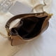 thumbnail image 3 of Bolsa Para Las Axilas Bolso de media luna para mujer, bolso Retro de lujo de cuero PU, bolso para axila, bolso de media luna para mujer, 3 of 8