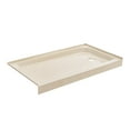 thumbnail image 3 of Voltaire 60" x 32" Single-Threshold, Right-Hand Drain, Shower Base in Biscuit, 3 of 8