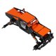 thumbnail image 4 of Marco de chasis ensamblado de coche RC, piezas de marco de coche RC de aleación de aluminio con ruedas para Axial SCX24 1/24 RC RC Car naranja, 4 of 10