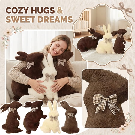 Home decorations Easter Home decor indoor Easter Bunnies Stuffed Animals 16 in Brown Bow decorations Stuffed Bunny Plush Seasonal indoor Accent Soft Cuddly toy 1 Pc Home decorations Easter Home decor indoor Easter Bunnies Stuffed Animals 16 in Brown Bow decorations Stuffed Bunny Plush Seasonal indoor Accent Soft Cuddly toy 1 Pc
