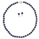 thumbnail image 1 of Set 2 Piezas Collar y Aretes Perla de Mallorca 8mm 45cm | Azul, 1 of 6