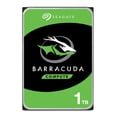 thumbnail image 1 of Seagate Bare Drives BarraCuda Disco duro interno HDD de 1 TB - SATA de 3,5 pulgadas 6 Gb/s 7200 RPM 64 MB de caché para computadora PC de escritorio - Embalaje sin frustraciones ST1000DMZ10/DM010, 1 of 5