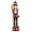 As Shown 3, variant on Gymnture Wooden Nutcracker Christmas Decorations - 30CM Black