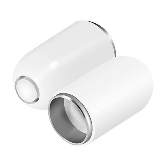 Smart Pencil Cap Replacement Magnetically Grips Charging End, White Color, Enhances Pencil Stability