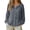 Gray, variant on Linen Blend Button Down Shirt Women Women's Sun Jackets Sun Protection Jacket Women Linen Cover Up Lightweight Cardigans For Women Plus Size Linen Jacket Summer Cardigan Beach Jacket For Women