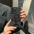 thumbnail image 3 of Cute Cartoon Matchman Matte Silicone Phone Case For iPhone 11 12 13 14 15 Pro Max XR XS X 7 8 Plus SE 2020 Soft Back Cover FJH, 3 of 7